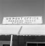 Photograph: [Paradise post office sign]