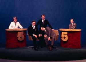 Primary view of object titled '[6 O'Clock Channel 5 news team, 5]'.