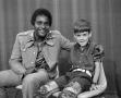 Photograph: [Charley Pride and a young child with MDS, 2]