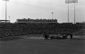 Photograph: [Stage on the baseball field at Arlington Stadium, 7]