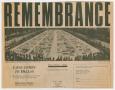 Thumbnail image of item number 1 in: '[Clipping: Remembrance]'.