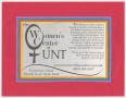 Text: [The Women's Center at UNT]