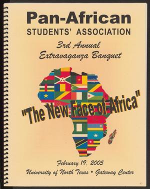 Primary view of object titled '[Pan-African Student's Association program]'.
