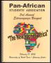 Thumbnail image of item number 3 in: '[Pan-African Student's Association program]'.