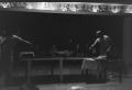 Photograph: [Photograph of two men playing ping pong]