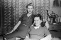 Photograph: [Photograph of Frances Williams with another woman]