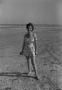 Photograph: [Photograph of Doris Stiles Williams on the beach]