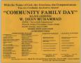 Primary view of [Invitation: Community Family Day]