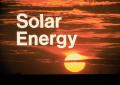 Photograph: [Solar energy and the sunset]