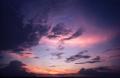 Photograph: [Clouds at sunset]