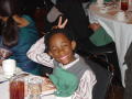 Image: [Christian Lee doing bunny-ears during BHM banquet 2006]