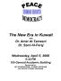Poster: [The New Era in Kuwait lecture poster]