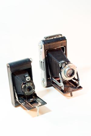 Primary view of [Kodak pocket camera and Kodak Monitor Six-16 camera]