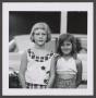 Photograph: [Photograph of Pam Williams and another little girl]