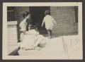 Thumbnail image of item number 1 in: '[Irene with Byrd III and John on a porch]'.