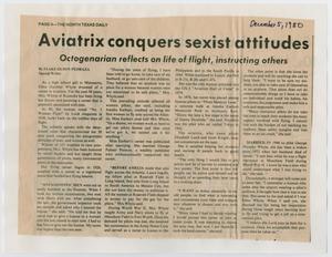 Newspaper page, with the title at the top in bold letters. The rest of the page is four columns of text.