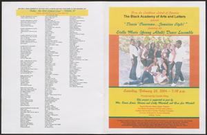 Primary view of object titled '[Program: Dancin' Panorama. . . Jamaican Style!]'.