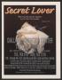 Thumbnail image of item number 1 in: '[Flyer: Secret Lover]'.