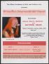 Pamphlet: [Program: Uptown Rock, Downtown Hip-Hop Concert]