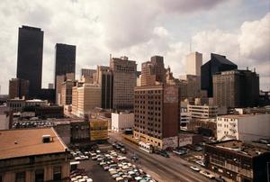 Primary view of object titled '[Downtown Houston]'.