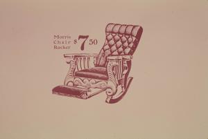 Primary view of object titled '[Morris Chair Rocker]'.