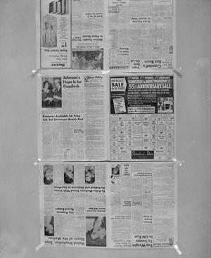 Primary view of object titled '[Pages from The Fort Worth Press]'.