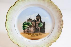 Primary view of object titled '[Plate with image of Normal Building]'.
