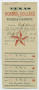 Primary view of [Ticket Book for Texas Normal College and Training Institute, 1890]