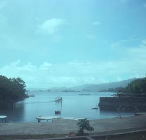Primary view of object titled '[Dock at Lake Nicaragua]'.