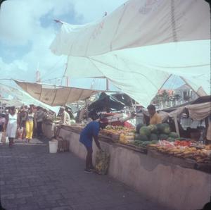 Primary view of object titled '[Floating Market in Willemstad]'.