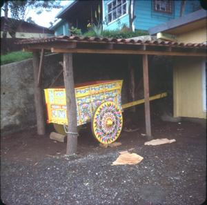 Primary view of object titled '[A colorful cart in Costa Rica]'.