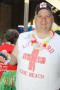 Thumbnail image of item number 1 in: '[Supporter in lifeguard t-shirt at the second LSRFA pit-stop]'.