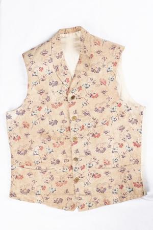 Primary view of object titled 'Printed vest'.