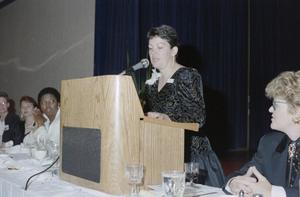Primary view of object titled '[Sheila Coughlin speaking]'.