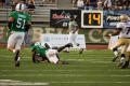 Photograph: [Tackle during UNT vs. Navy game, 2007]