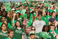 Photograph: [Navy in crowd at UNT vs. Navy game, 2007]