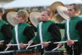 Photograph: [Drumline performing at the UNT v Navy game]