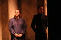 Photograph: [UNT Antigone actors in light and shadow]