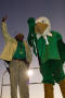 Primary view of [Scrappy on stand for Homecoming game, 2007]