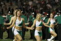 Thumbnail image of item number 1 in: '[NT Dancers performing on field at UNT v ULM game]'.