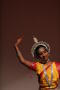 Photograph: [Student performing at ISA Diwali event]