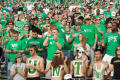 Photograph: [Crowd clapping at UNT vs. Navy game, 2007]