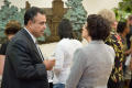 Photograph: [Tunisian Ambassador speaking to a faculty member]