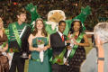 Primary view of [Homecoming Court during Homecoming game, 2007]