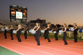 Photograph: [NT Dancers on the track at Homecoming game, 2007]