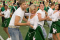 Photograph: [Dancers performing at UNT vs. Navy game, 2007]