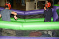 Photograph: [Students in inflatable fight ring]