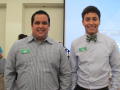 Primary view of [Aldo Alfaro and Damian Torres at the Fall Welcome]