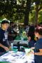 Photograph: [Student organization tables during Carnival event]