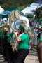Thumbnail image of item number 1 in: '[Trombone player part of the Green Brigade, 2]'.
